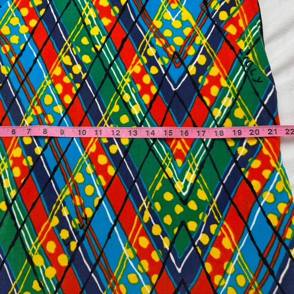 Lovely 1960's "The Lilly" Lilly Pulitzer Velvet Maxi Dress HTF Vintage Sz 16 XL - Picture 8 of 16